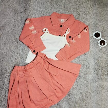 VESTIDO PARA NIÑA ESTAMPADO CON DISEÑO ABSTRACTO – ESTILO MODERNO Y ORIGINAL #7