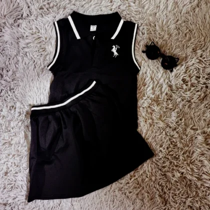 CONJUNTO FALDA Y BLUSA NEGRA #7